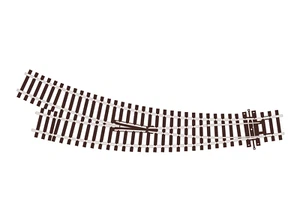 SL-U76 PECO Streamline OO/HO Gauge Code 100 Small Radius Curved Turnout R/H - Picture 1 of 1