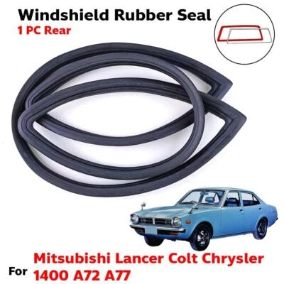 For Mitsubishi Lancer Dodge Colt A72 A77 SED 1973-78 Windshield Rubber Seal Rear - Image 1 of 4