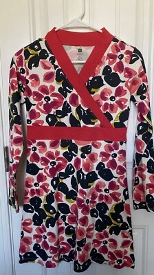 New TEA Collection DRESS Size 12, Colorful, High Waist, L/S, NWOT - Image 1 of 4