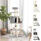 Cat Tree with Sisal Scratching Posts Cat Activity Centre Multi Colours vidaXL 