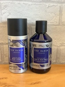 Ted Baker Sterling Blue Body Spray & Body wash - Picture 1 of 7