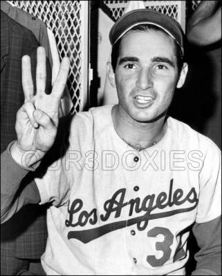 Sandy Koufax Photo 8X10 - 1964 Los Angeles Dodgers - Image 1 of 2