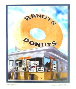 David Milton "Randy's" Farblaser Kunstdruck 9" x 11" - Bild 1 von 8