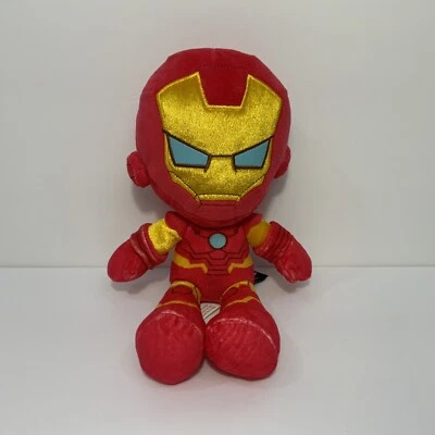 Marvel Iron Man 8" Stuffed Plush Toy Avengers Super Hero Soft Doll 2021 Mattel - Image 1 of 4