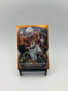 2022 Bowman University Chrome Jahleel Billingsley Orange /25 Texas - Bild 1 von 2