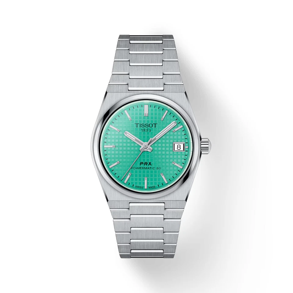 Tissot PRX Powermatic 80 35mm Green Dial Watch T137.207.11.091.01 - Image 1 of 1