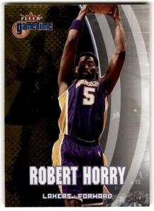 2000-01 Fleer Game Time Robert Horry #71 Los Angeles Lakers - Picture 1 of 2