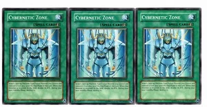 Yugioh - 3X Zona Cibernética - Común - Ilimitada - PTDN-EN052 - Casi Como Nuevo - Imagen 1 de 1