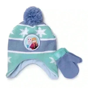 Disney Nuovo con etichette | Set cappello e guanti Frozen Anna ed Elsa | OS bambino - Foto 1 di 5