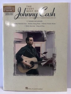 Hal Leonard The Very Best of Johnny Cash Guitar Tab Songbook Paperback - Picture 1 of 5