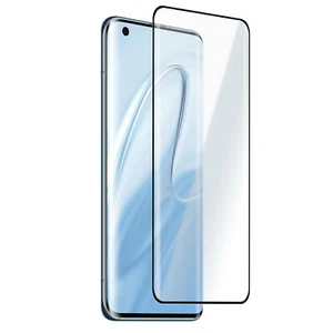 Film Xiaomi Mi 10 / Pro Tempered Glass 9H Curved Transparent Black Outline - Picture 1 of 5