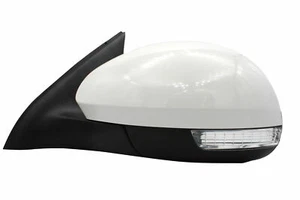 DS006 Spiegelstreifen Set (li+re) Weiß für VW Tiguan 5N 1 Spiegel Aufkleber - Bild 1 von 3