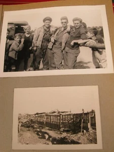 WWII ALLIED ARMY OCCUPIED GERMANY SOLDIERS TRAINS BARRACKS SHIPS WAR PHOTO ALBUM - Picture 1 of 17