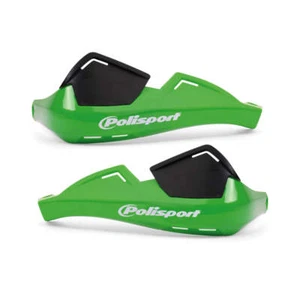 Polisport Evolution Integral Hand Guards with Fitting Kit Green - Picture 1 of 1