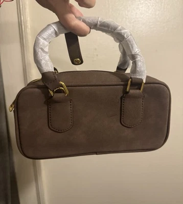 Elegante Bolso Arcadie Acolchado Gamuza-Efecto Asa Superior Foto 1 de 4