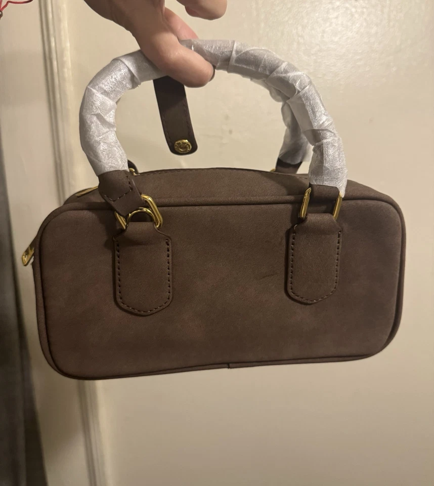 Elegante Bolso Arcadie Acolchado Gamuza-Efecto Asa Superior Foto 1 de 4