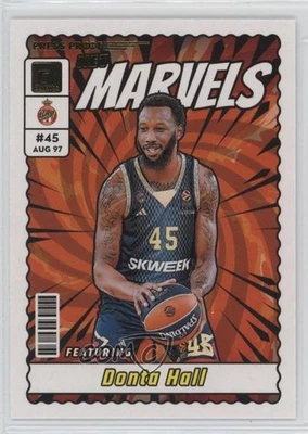 2023-24 Panini Donruss EuroLeague Net Marvels Press Proof Donta Hall #3 - Image 1 of 2