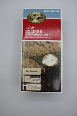 Hampton Bay Led Pathway Light Low Vol 10 Watts 25 Lumens 1001492052- Duts - Image 1 of 4
