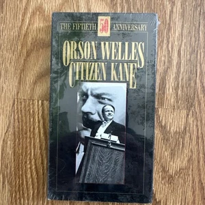 Citizen Kane (VHS, 50th Anniversary Edition) Orson Welles, New Sealed - Picture 1 of 2