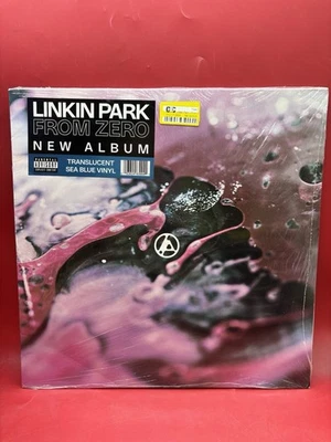 Linkin Park - From Zero (Translucent Sea Blue Vinyl) [New Vinyl LP] Blue, Clear - Image 1 of 2