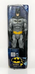 Batman Action Figure Tuta Grigia 1a Edizione 12 Pollici DC Comics Superhero Cape - Foto 1 di 5