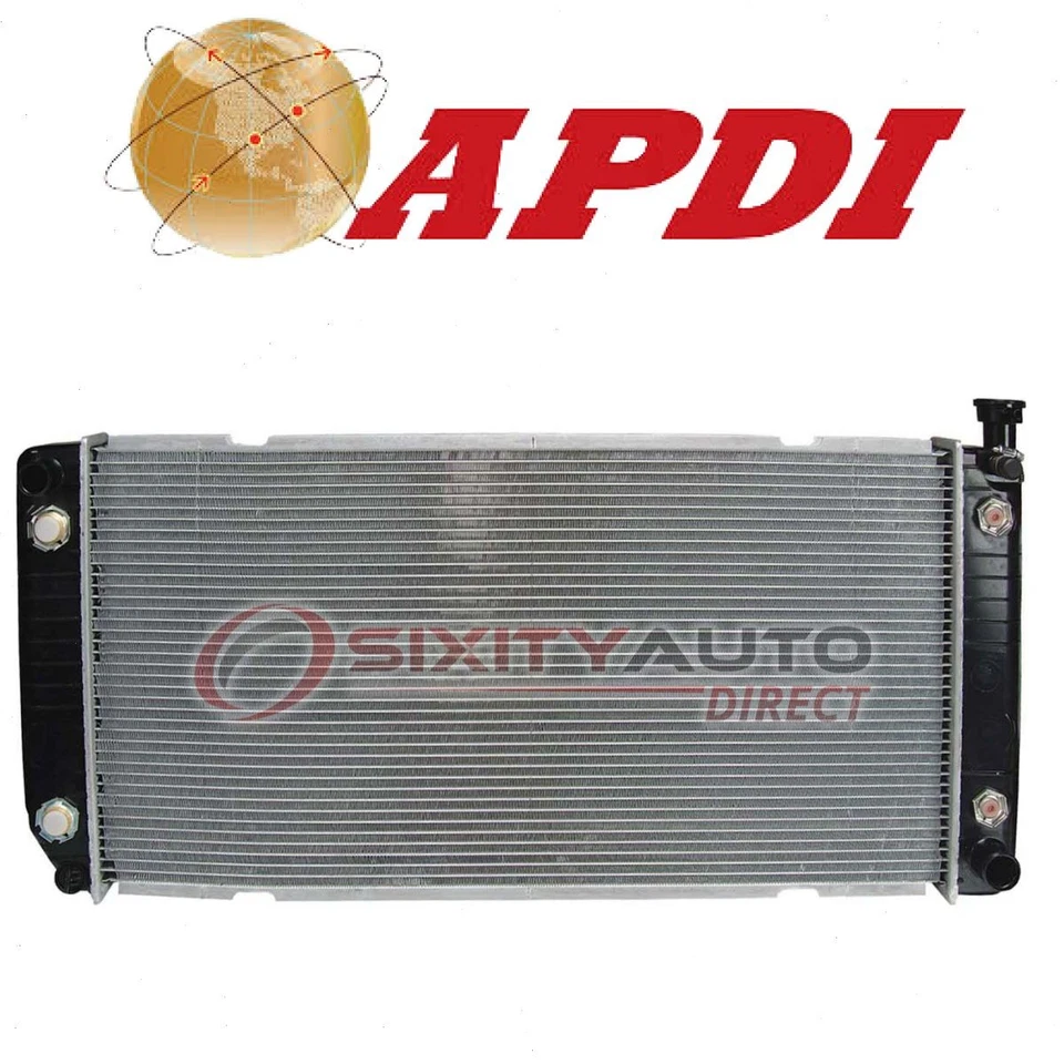 APDI Radiator for 1994-2000 Chevrolet K3500 - Cooler Cooling Antifreeze wr Foto 1 de 4