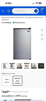 Magic Chef 30,5 x 18,5 pulgadas de acero inoxidable Foto 1 de 3