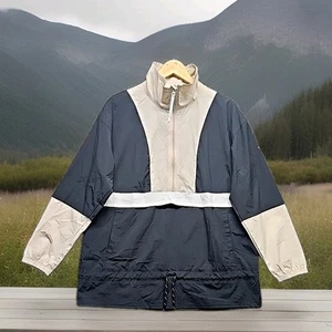 Columbia Trainingsjacke XL Omni Shield Windbreaker Anorak 1/2 Zip Kängurutasche - Bild 1 von 12