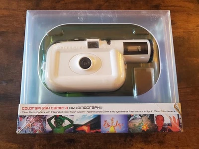 RARE White Lomography Color Splash Camera 35mm - Image 1 of 4