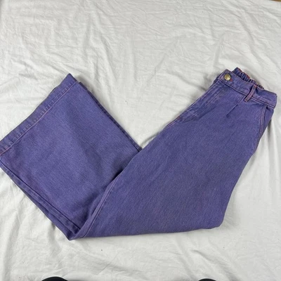 Big Bud Press Western Wide Leg High Rise Pants Purple Size XS USA Bellbottom - Image 1 of 4