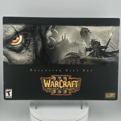 Warcraft III: Reign of Chaos - Exclusive Gift Set, 2002, Big Box, New & Sealed - Image 1 of 4