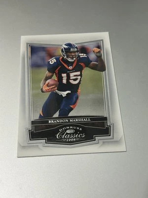 2008 Donruss Classics BRANDON MARSHALL #31 Denver Broncos Football - Image 1 of 2