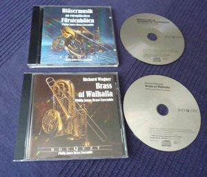 CD Philip Jones Brass Ensemble At Walhalla WAGNER & Bläsermusik Fürstenhöfe PJBE - Picture 1 of 5