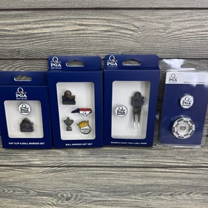 2025 PGA Championship Ball Markers, Hat Clip, Divot Bundle Quail Hollow golf - Picture 1 of 14