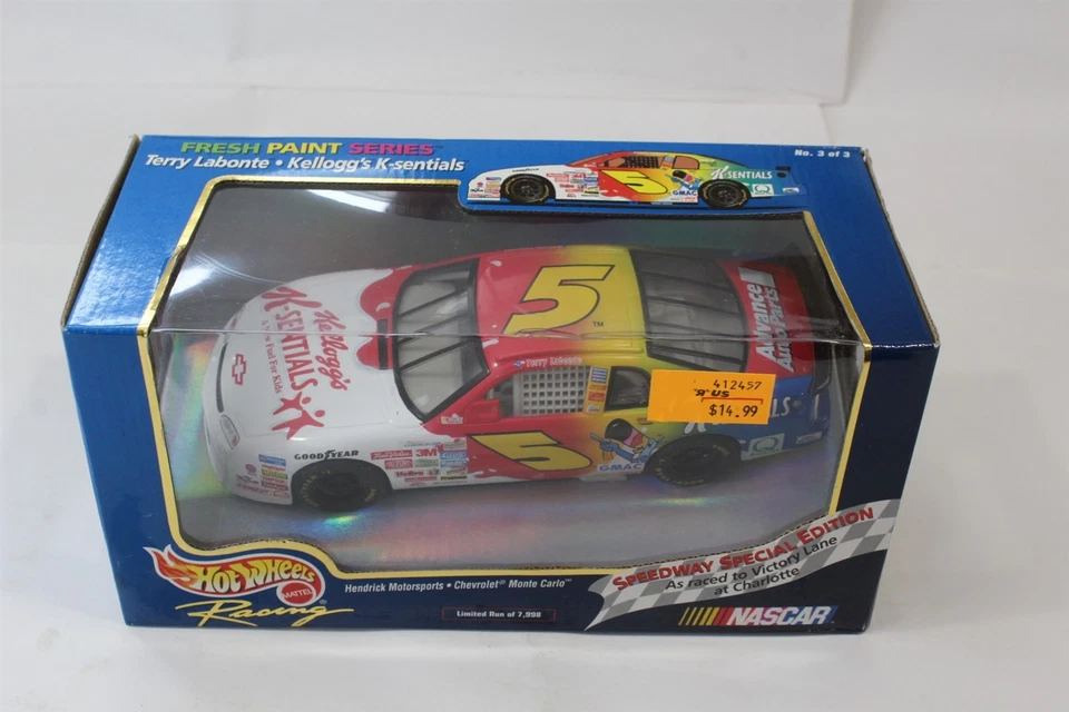 Hot Wheels NASCAR Kellogg's #5 Terry Labonte 1999 diecast 1:24 #23341 - A Foto 1 de 4