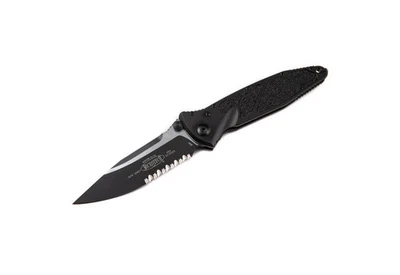 Microtech Knives SOCOM Elite 160-2 T Black Aluminum M390 Pocket Knife Stainless - Image 1 of 2