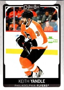 2021-22 O-PEE-CHEE Update Base 604 Keith Yandle Philadelphia Flyers - Picture 1 of 2