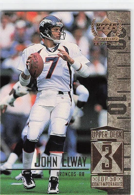 1999 Upper Deck Century Legends #53 John Elway Denver Broncos - Image 1 of 2