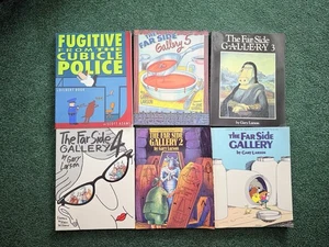 Lot of 6 The Far Side Collection by Gary Larson Paperback Books Gallery - Picture 1 of 12
