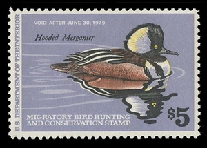 SCOTT #RW45 - $5.00 1978 DUCK STAMP - F-VF NH - Picture 1 of 2