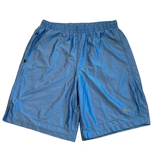 Pantalones Cortos De Baloncesto De Colección Air Jordan Jump Hombre 3XL Azul Texturizado Deslumbrante Bolsillos - Imagen 1 de 12