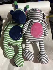 Believe And Dream Plush Giraffe And Bunny Poetic Plush Bella Tunno - Picture 1 of 10