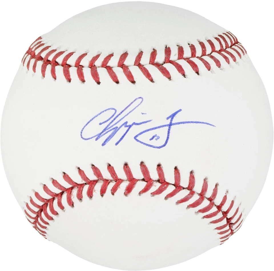 Chipper Jones 亚特兰大勇士队签名棒球-狂热分子 — 第 1/2 张图片