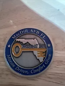 MacDill AFB FL Mission Driven Comfort Given 6th Services Squadron Challenge Coin - Bild 1 von 8