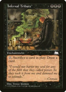 Infernal Tribute - Weatherlight - Magic the Gathering MTG - Picture 1 of 1