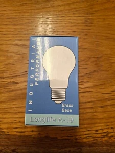 A19 100 WATT 130V FROSTED LIGHTBULBS 4 PACK - NEW - Picture 1 of 2