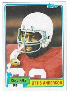 1981 TOPPS OTTIS ANDERSON #365 ST. LOUIS CARDINALS MIAMI - Picture 1 of 2