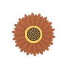 Sunflower Coaster Coffee Table Mat Heat Resistant Cup Pad Placemat