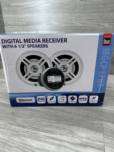 Dual MGCP17BT Marine Digital Media Receiver With 6.5” Speakers - Picture 1 of 4
