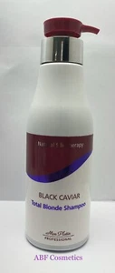 MON PLATIN BLACK CAVIAR TOTAL BLONDE HAIR SHAMPOO 500ml PROFESSIONAL